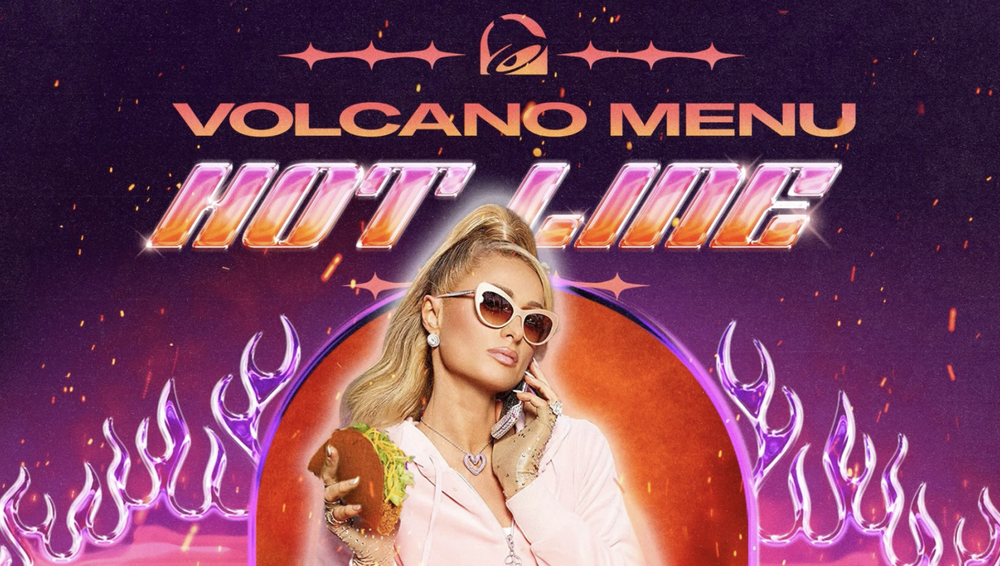 Taco Bell - Volcano Menu