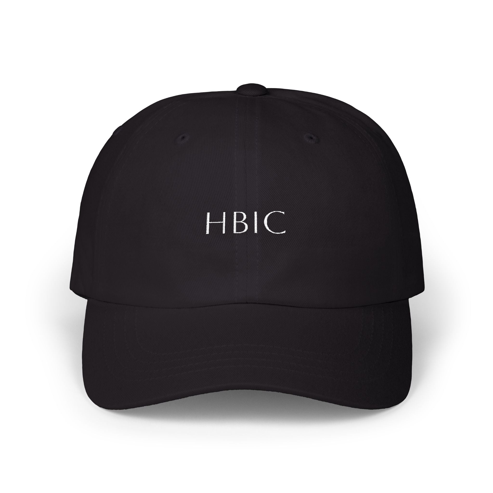 Stylish Dad Cap, Casual Dad Hat with HBIC Text, Gift for Fathers, Everyday Wear, Outdoor Adventures, Trendy Accessories