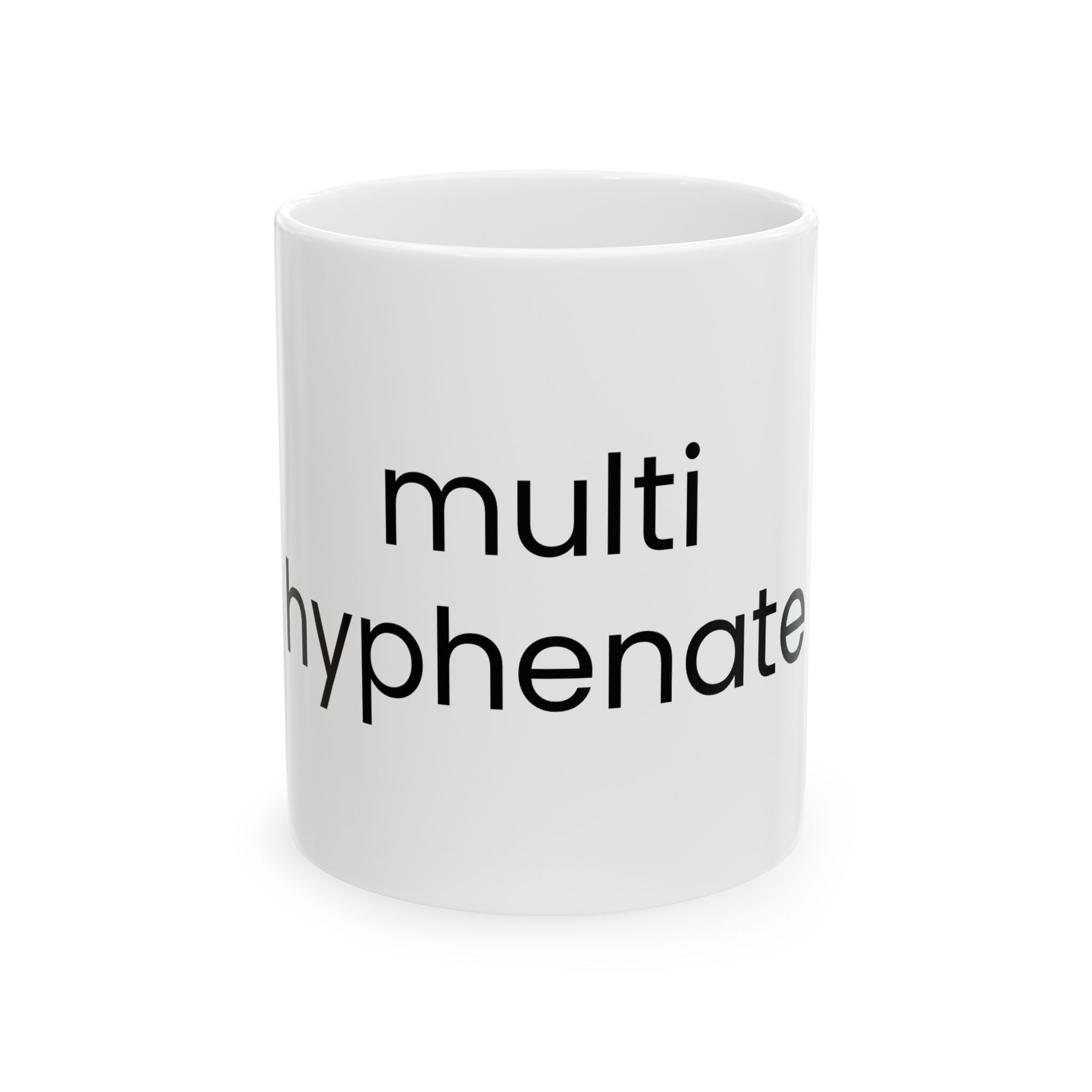 Multihyphenate Ceramic Mug