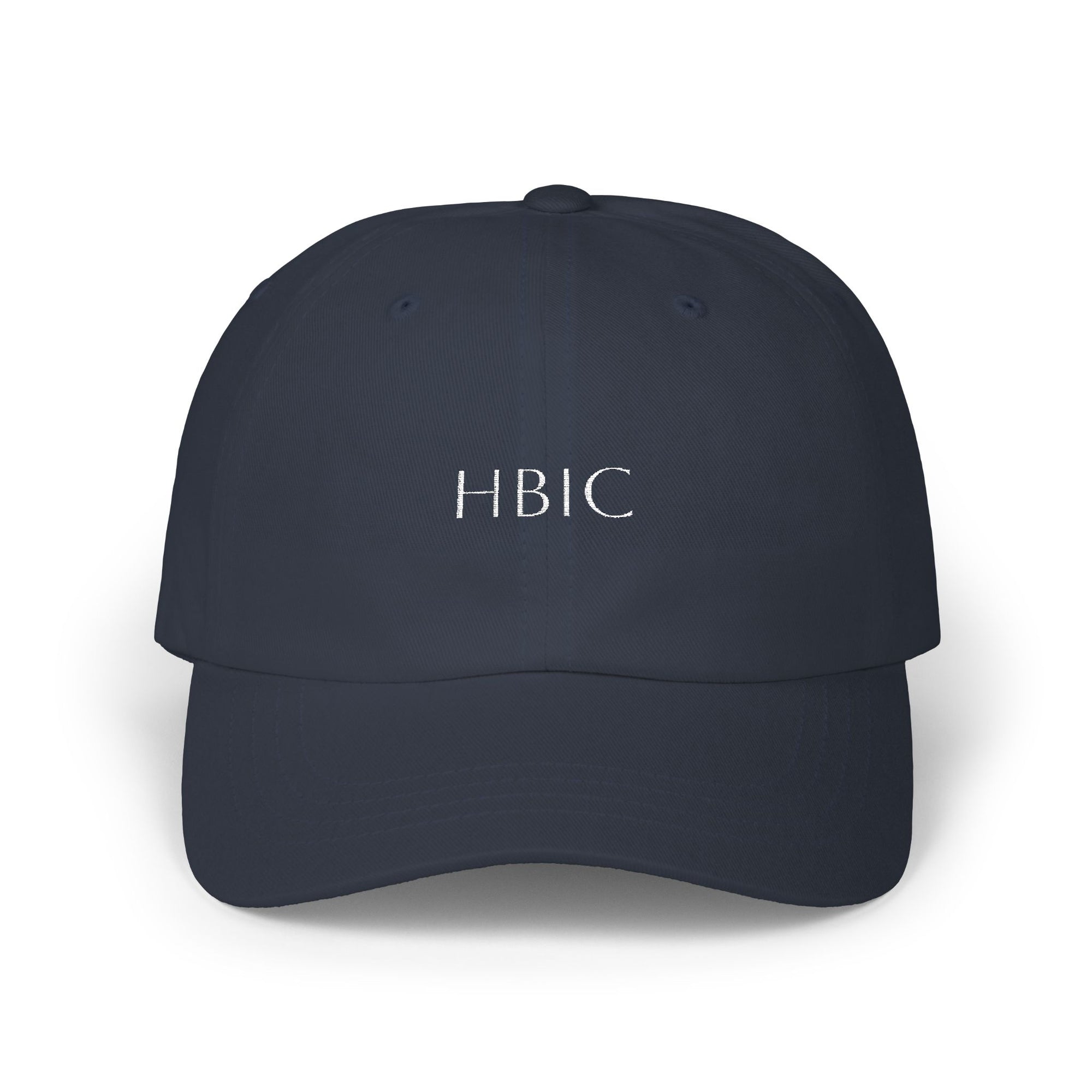 Stylish Dad Cap, Casual Dad Hat with HBIC Text, Gift for Fathers, Everyday Wear, Outdoor Adventures, Trendy Accessories