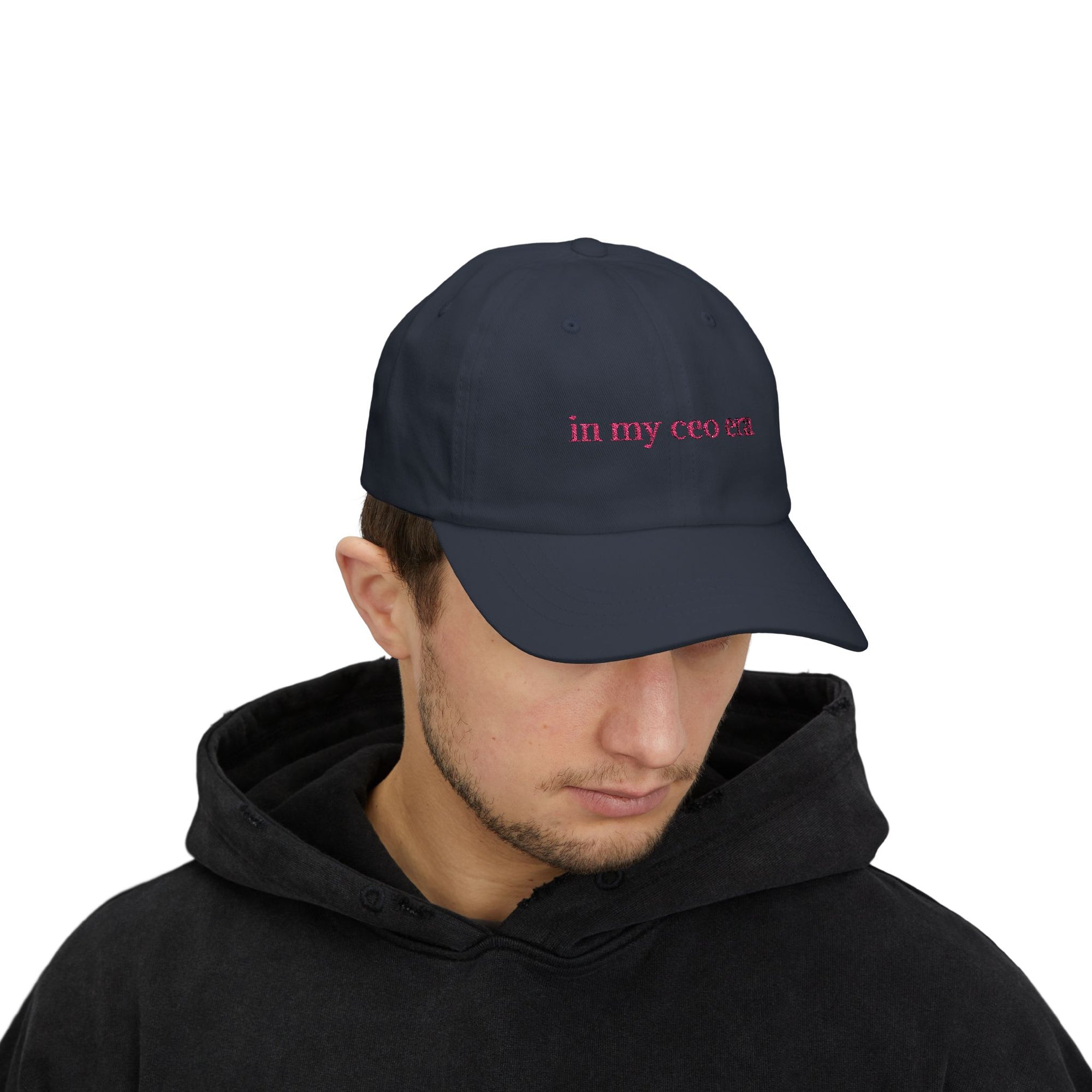 CEO Era Dad Cap | Trendy White Baseball Hat, Gift for Entrepreneurs, Casual Accessory, Adjustable Cap, Summer Essential