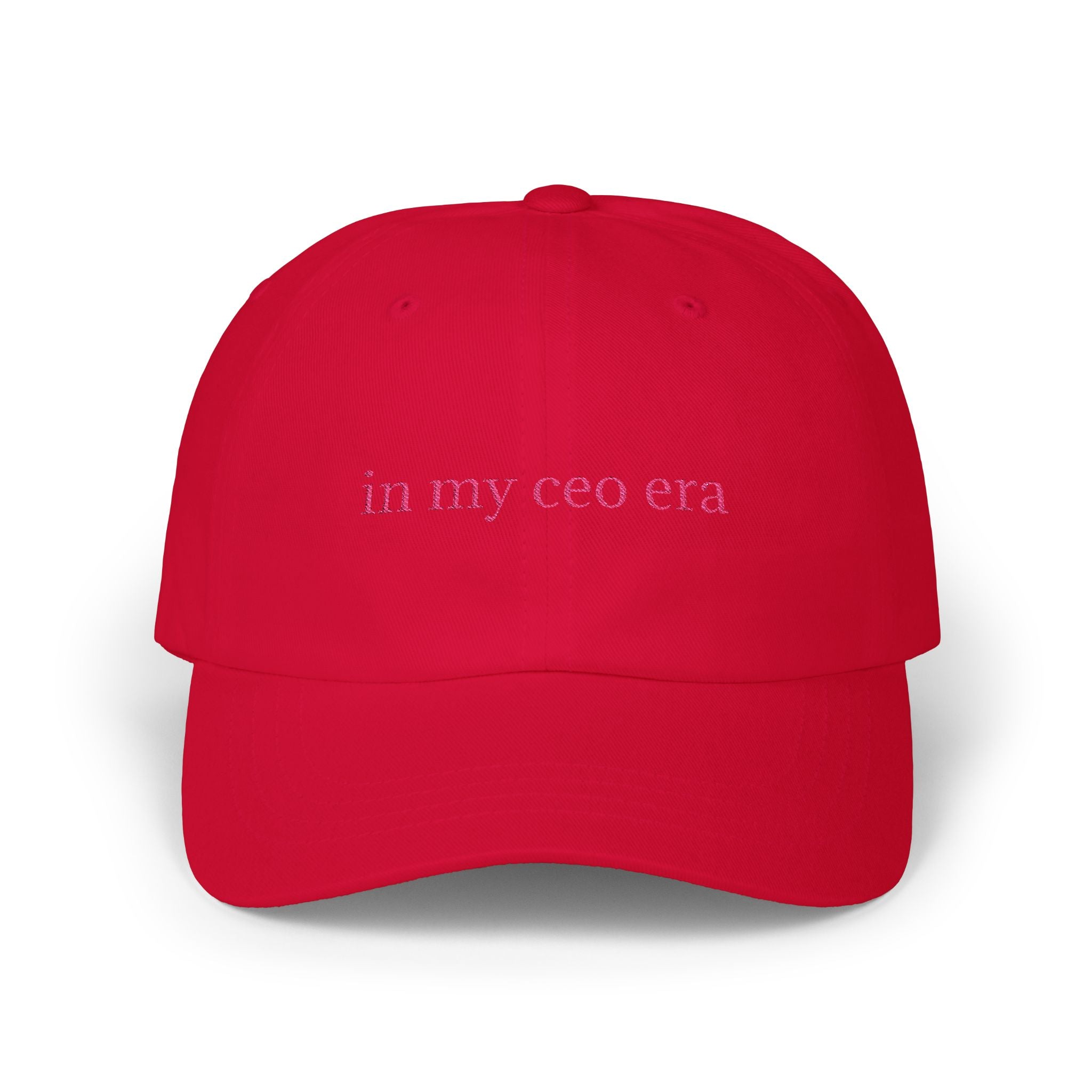 CEO Era Dad Cap | Trendy White Baseball Hat, Gift for Entrepreneurs, Casual Accessory, Adjustable Cap, Summer Essential
