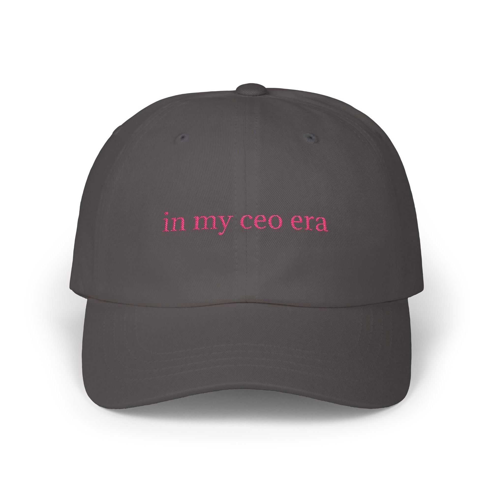 CEO Era Dad Cap | Trendy White Baseball Hat, Gift for Entrepreneurs, Casual Accessory, Adjustable Cap, Summer Essential
