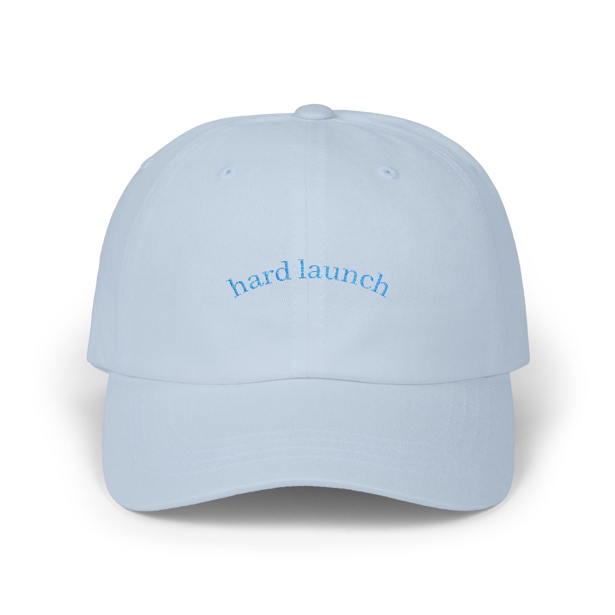 Classic Dad Cap: Hard Launch Embroidered Adjustable Hat for Fashion-Forward Men, Casual Wear, Gift for Dad, Summer Accessory