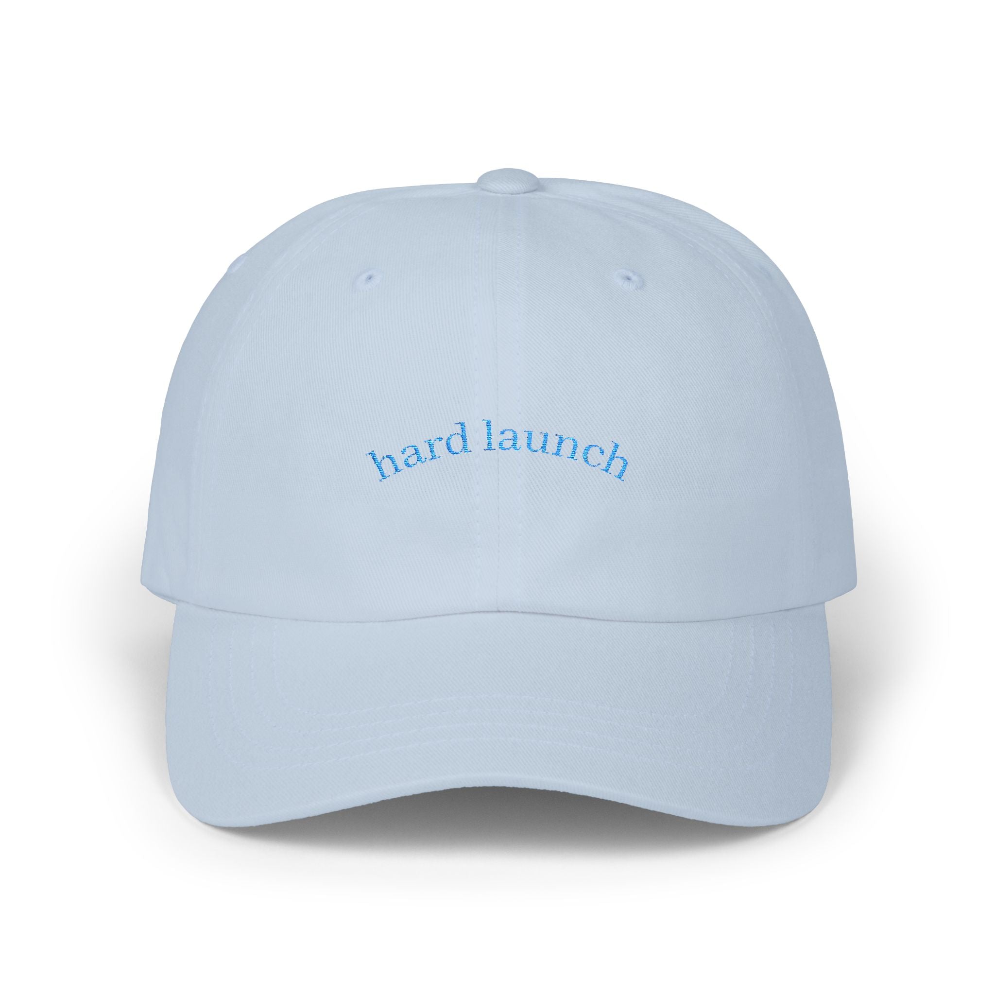 Classic Dad Cap: Hard Launch Embroidered Adjustable Hat for Fashion-Forward Men, Casual Wear, Gift for Dad, Summer Accessory