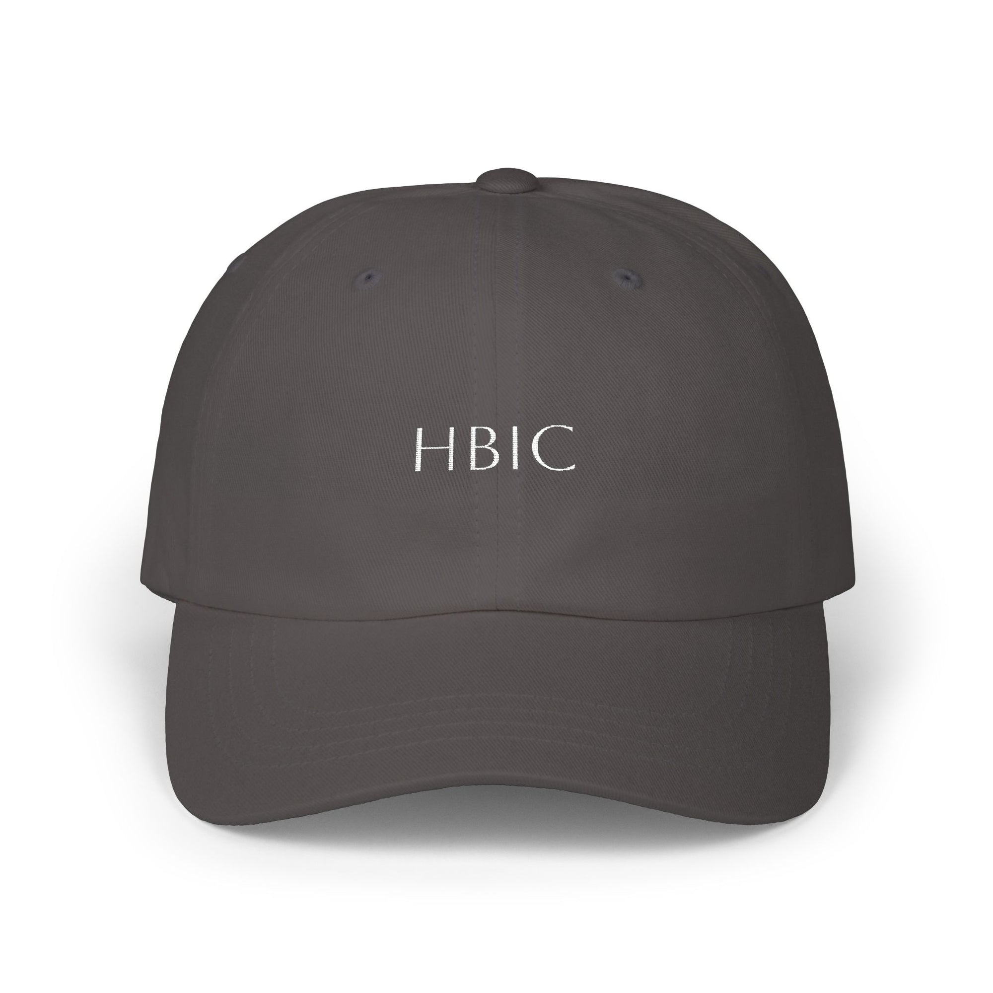 Stylish Dad Cap, Casual Dad Hat with HBIC Text, Gift for Fathers, Everyday Wear, Outdoor Adventures, Trendy Accessories