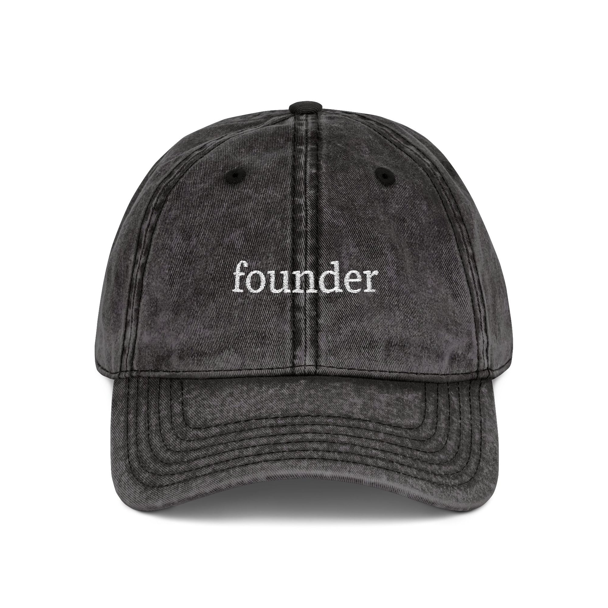 Vintage Embroidered Cap - Casual Style Hat for Entrepreneurs, Gifts for Founders, Relaxed Fit Baseball Cap, Trendy Accessories