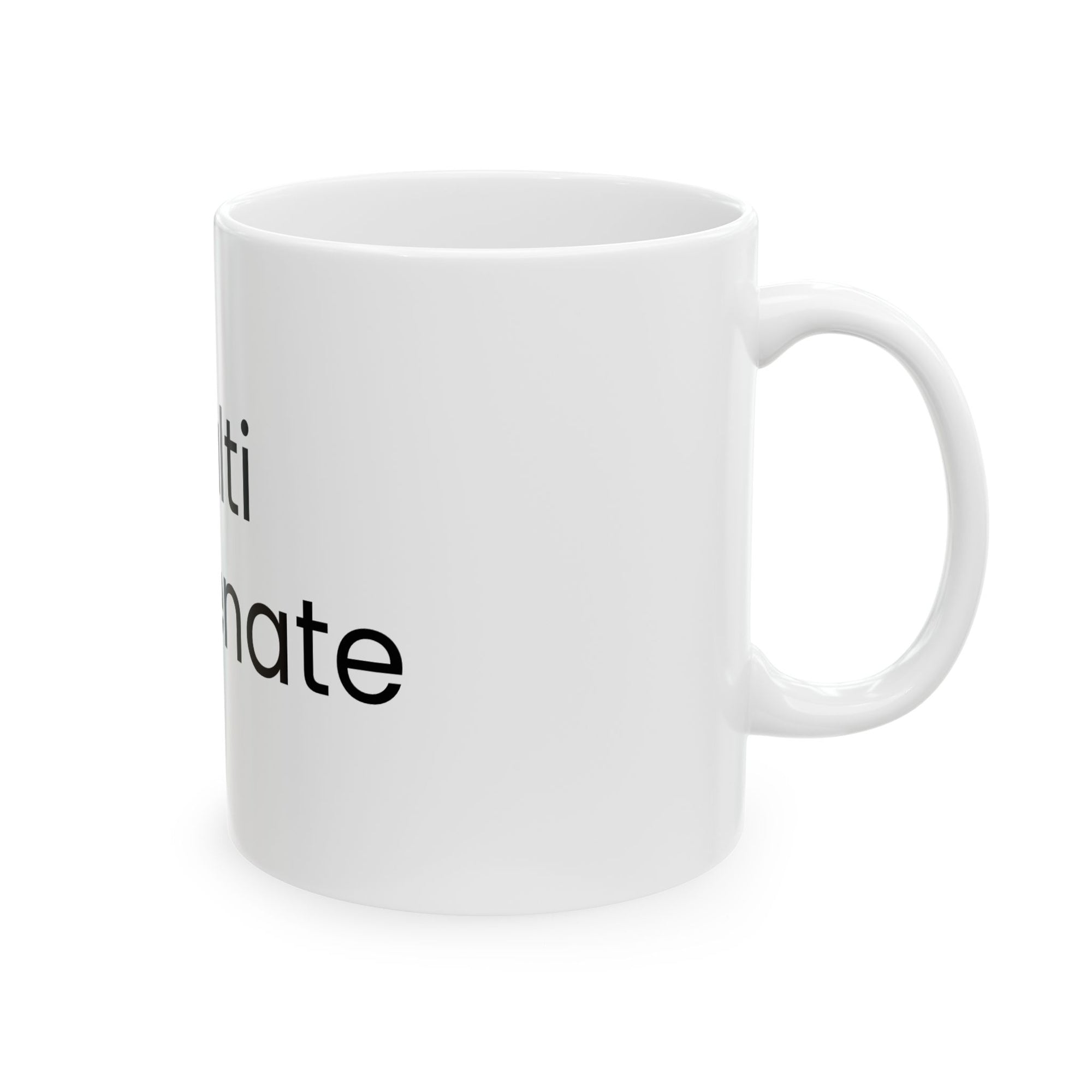Multihyphenate Ceramic Mug
