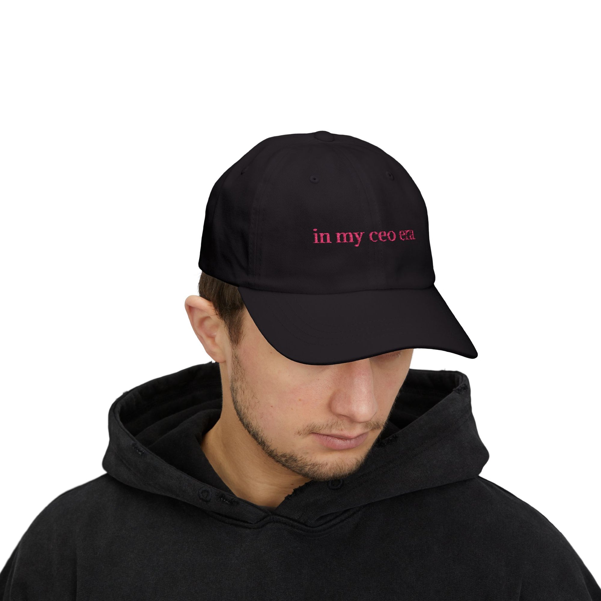 CEO Era Dad Cap | Trendy White Baseball Hat, Gift for Entrepreneurs, Casual Accessory, Adjustable Cap, Summer Essential
