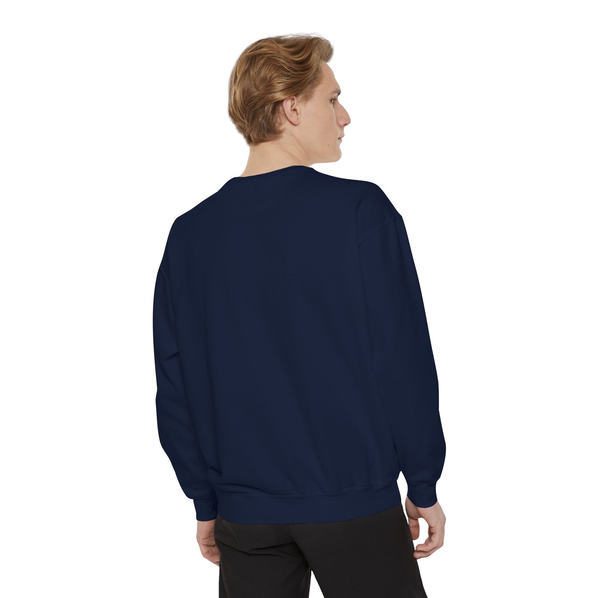 Founder Unisex Garment-Dyed Sweatshirt, Casual Wear, Gift for Entrepreneurs, Comfortable Crewneck, Stylish Layering Piece