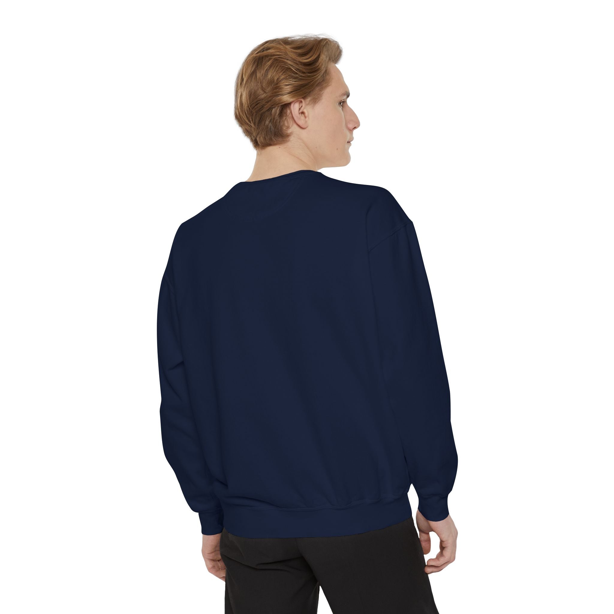 Founder Unisex Garment-Dyed Sweatshirt, Casual Wear, Gift for Entrepreneurs, Comfortable Crewneck, Stylish Layering Piece