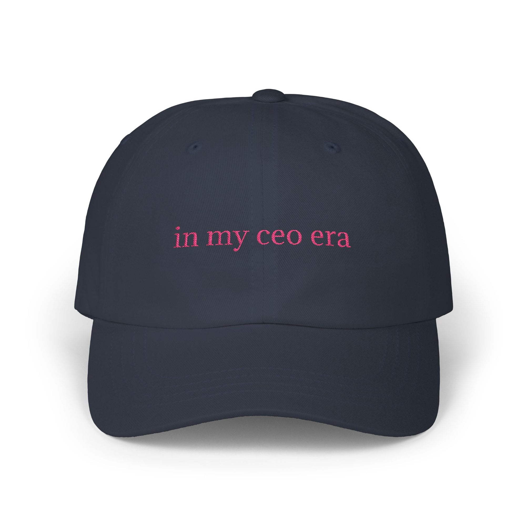 CEO Era Dad Cap | Trendy White Baseball Hat, Gift for Entrepreneurs, Casual Accessory, Adjustable Cap, Summer Essential