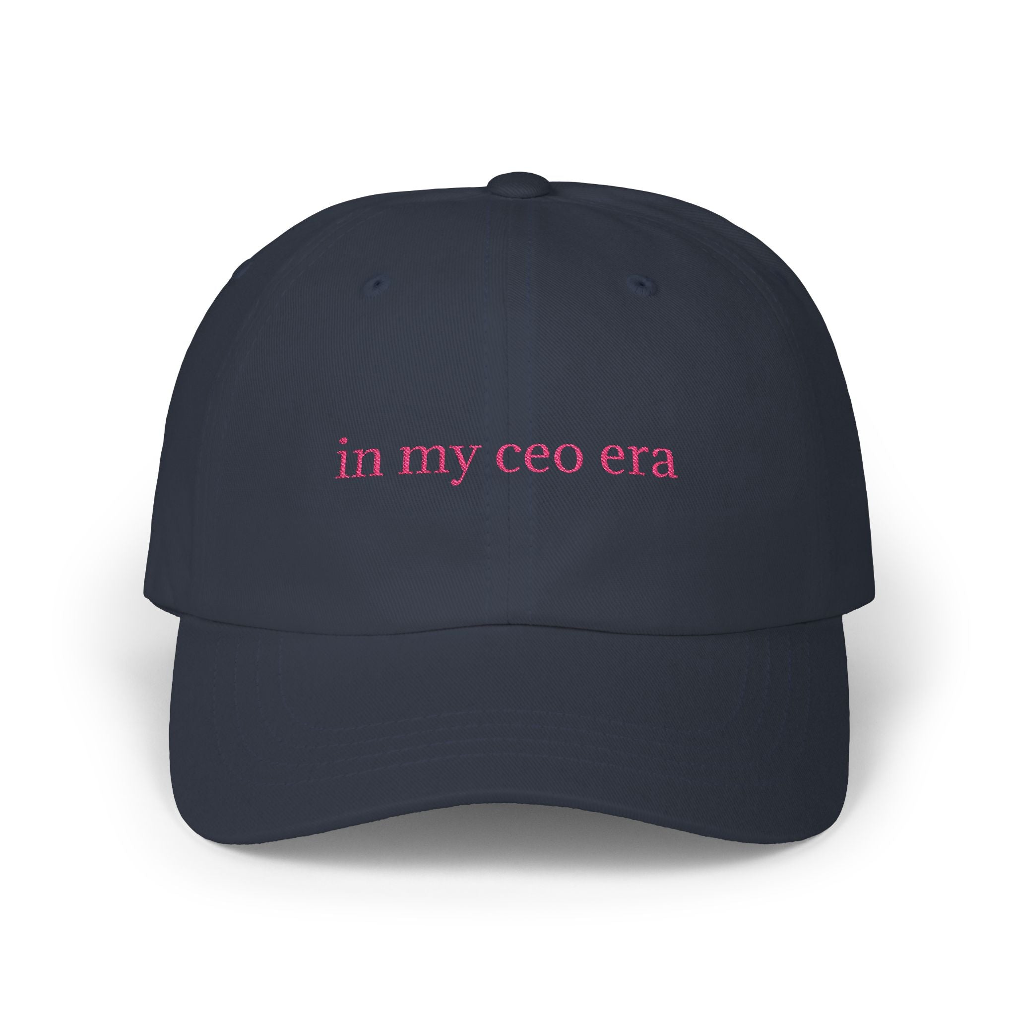 CEO Era Dad Cap | Trendy White Baseball Hat, Gift for Entrepreneurs, Casual Accessory, Adjustable Cap, Summer Essential