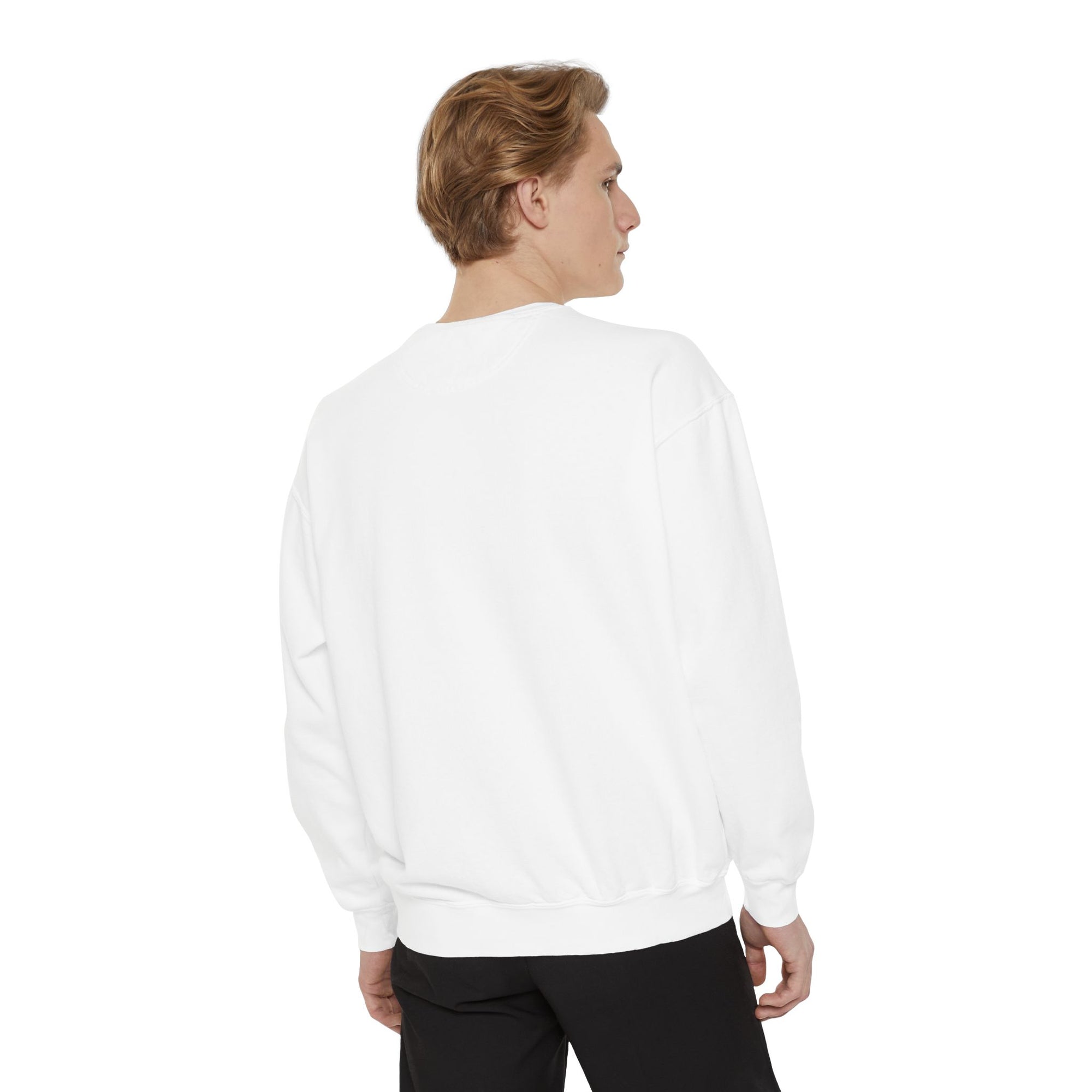 Founder Unisex Garment-Dyed Sweatshirt, Casual Wear, Gift for Entrepreneurs, Comfortable Crewneck, Stylish Layering Piece