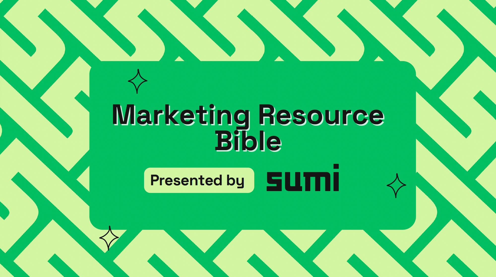 Marketing Resource Bible